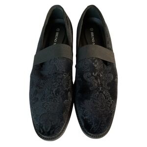 Bruno Marc Mens Dress Tuxedo Shoe Slip-on Velvet Loafers Black Sz11 Formal Party